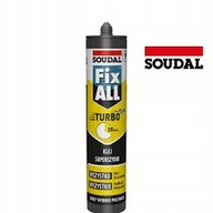 Soudal Lepidlo-tmel FIX ALL TURBO 290ml. BIELY. Lepidlá za 20 minút.