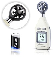 ANEMOMETER ANEMOMETER MERANIE RÝCHLOSTI VZDUCHU METER TEPLOTY VETRA