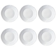 SET DEZERTNÝ TANIER BIANCO WHITE 6 x 20 cm