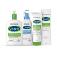 Cetaphil MD 1L set, Svetlá pena, PS krém 100g