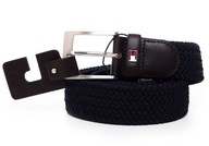 TOMMY HILFIGER PASEK 3,5 CM NEW ADAN NAVY r.95