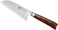 Santoku nôž 12 cm SAN Hnedý Tamahagane