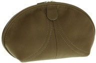 KOŽENÁ DÁMSKA KOZMETICKÁ TAŠKA do kabelky PL LEATHER