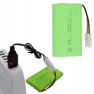 NIMH BATÉRIA 9,6V 2400MAH PRE RC AUTO