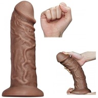 Obrovské masívne bacuľaté dildo s prísavkou 27 cm