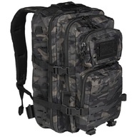 Camo Military Batoh Mil-Tec Assault Pack Laser Cut Large 36 l - Dark Camo