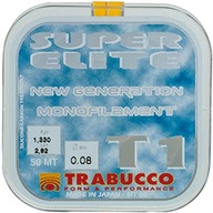 Materiál Line Leader Trabucco Super Elite T1 Tournament 0,180 mm 50 m