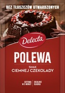 Delecta Topping Horká čokoláda 100g