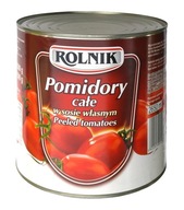 ROLNIK celé paradajky vo vlastnej omáčke 2650ml 2500g