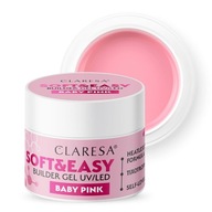 Claresa Soft & Easy Builder Gel 45 g - Baby Pink