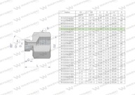 Hydraulická objímka diferenciálu palcová AB 1/4