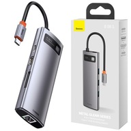 Baseus Hub 8v1 USB-C na USB 3.0 HDMI USB-C PD RJ45