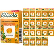 20x Ricola bylinkové zázvorové cukríky 27,5g