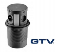 GTV RECORTISE ZÁSUVKA GTV COMFORT PLUS: INDUKČNÁ, 4x 230V, 2x USB, 2x RJ45