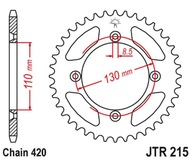 JT ZADNÉ KOLO 4306 48 HLINÍKOVÝ RACELITE HONDA CR 80/85 (430648JTA)