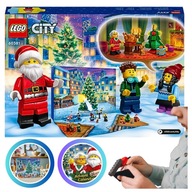 SADA ADVENTNÉHO KALENDÁRA LEGO CITY 2023 NOVÉ FÓRKY DARČEK NA POSTAVU