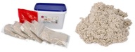 Kinetic SAND 5kg + Sandbox POLISH AdamToys