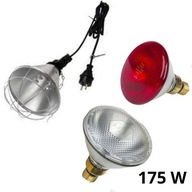 Umelá výhrevná lampa pre sliepky + radiátor SET