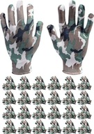 ZÁHRADNÉ RUKAVICE CAMO VZOR 24 PÁROV - VEĽ. 8