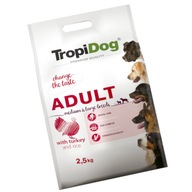 Tropidog Premium dospelá M/L morčacia ryža 2,5 kg