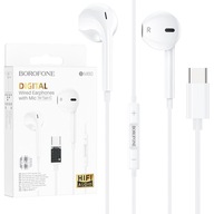 Borofone USB-C DAC slúchadlá pre Galaxy Note 10/20