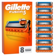 Gillette Fusion5 Náhradné čepieľky pre pánske holiace strojčeky 8 ks.