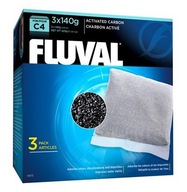 FLUVAL AKTÍVNY UHLÍK PRE FILTER C4 3X140G HAGEN