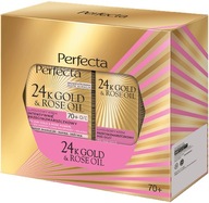 Vianočná sada 24K Gold & Rose 70+ Perfecta proti vráskam pre zrelú pleť