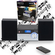 HIFI BLUETOOTH RÁDIO AM FM SYSTÉM CD X-BASS REMOTE