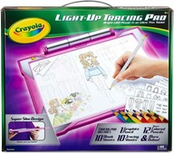 Crayola LED RUŽOVÁ podsvietená doska na kreslenie