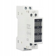 AC 80-50 Din Rail trojfázový merač napätia