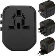 SIEŤOVÝ ADAPTÉR S USB NABÍJAČKOU USB-C USA UK EU