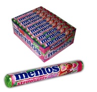 MENTOS STRAWBERRY JAHODOVÝ MIX 40 ks