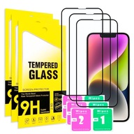 3x TEPENÉ SKLO pre IPHONE 14 PLUS / 13 PRO MAX