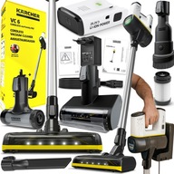 KARCHER VC 6 VERTIKÁLNY VYSÁVAČ BATÉRIA VÝKONNÁ SÚPRAVA BEZDRÔTOVÝCH BATÉRIÍ