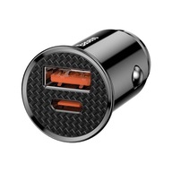 NAJMENŠIA USB C LED NABÍJAČKA DO AUTOMOBILKU MALÁ