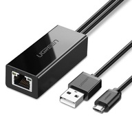 Ugreen externá sieťová karta micro USB 1m