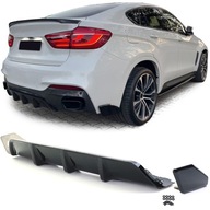 SPOILER DIFÚZOR BMW X6 F16 14-19 ČIERNA