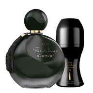 AVON Far Away Glamour kozmetická sada parfumová voda 50 ml + deodorant