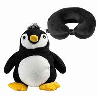 Cestovný vankúš, maskot PENGUIN 2v1 Penguin Land