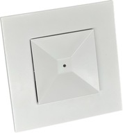 Prívodný a výfukový difúzor TQD ARKON WHITE SQUARE 125mm