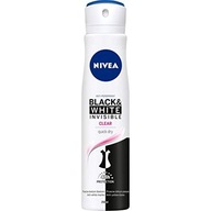 NIVEA ANTIPERSPIRANT SPREJ NEVIDITEĽNÝ PRE ČIERNO+BIELY