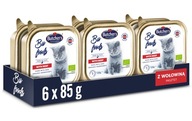 Butchers Bio Foods mokré krmivo pre mačky hovädzia paštéta 85g x 6ks