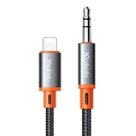 Kábel Mcdodo Mcdodo CA-0780 Lightning na mini jack 3,5 mm AUX, 1,2 m (čierny)