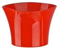 Kvetináč PRYMULKA Gloss RED, priemer 12 cm