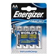 LÍTIOVÁ BATÉRIA AA L91 ENERGIZER LÍTIOVÁ 4 ks.