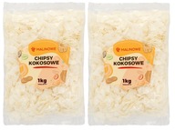 SADA KOKOSOVÝCH ČIPES 2 X 1KG PRÍRODNE ZDRAVÉ