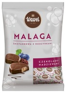 Plnené čokoládky Pralinky Malaga Wawel 1kg