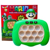 Arkádová elektronická konzola LUIGI SUPER MARIO POPIT Zelená POP IT