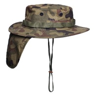 Klobúk HELIKON MILITARY s nákrčníkom CAMO, veľkosť XL